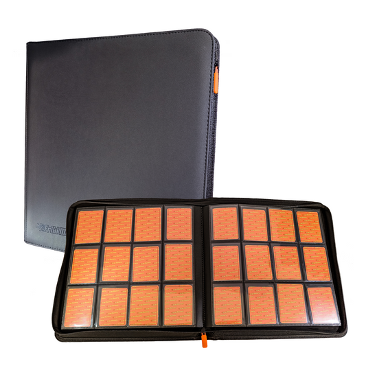 TCG Card Album 4×3 – 480 Card Capacity with Zipper | Friki Monkey