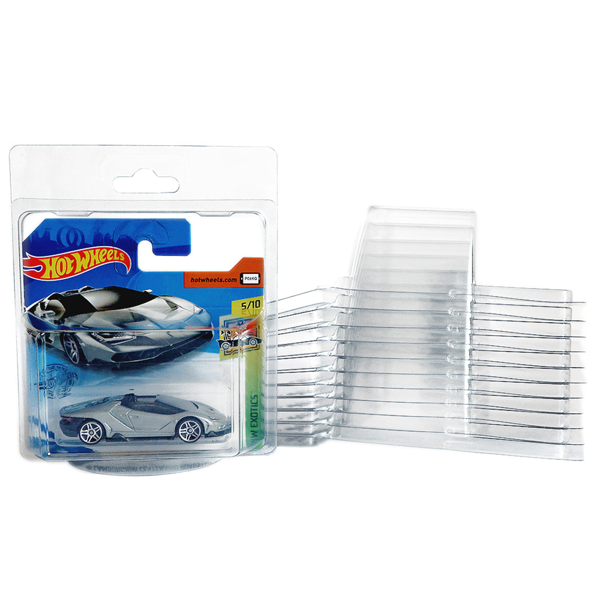 Protector Case Compatible with Short Card - 108x109x35mm for Hot Wheels - The Ultimate Protection for Your Best Collectibles - Friki Monkey