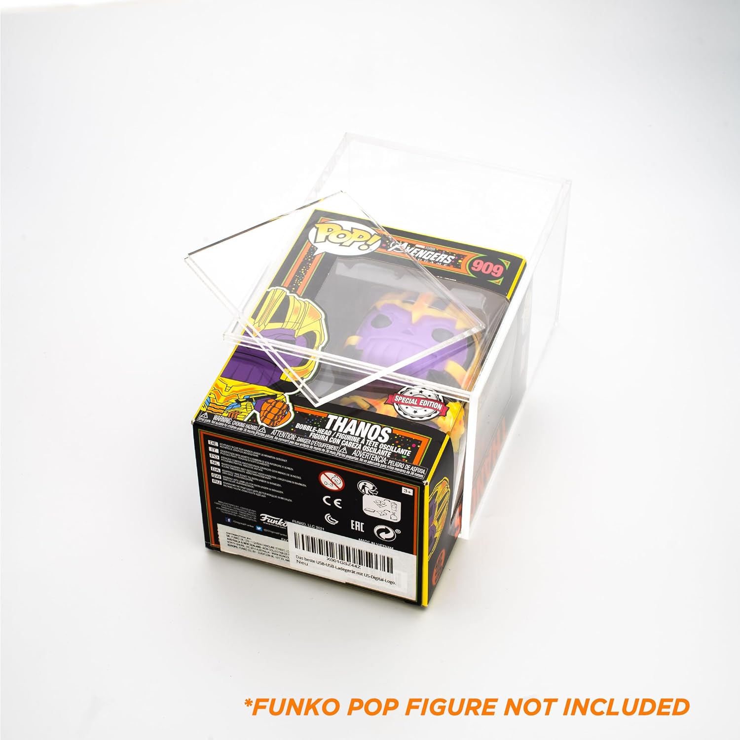 Acrilic Box Protector - 118x162x92mm for Funko - The Ultimate Protection for Your Best Collectibles - Friki Monkey