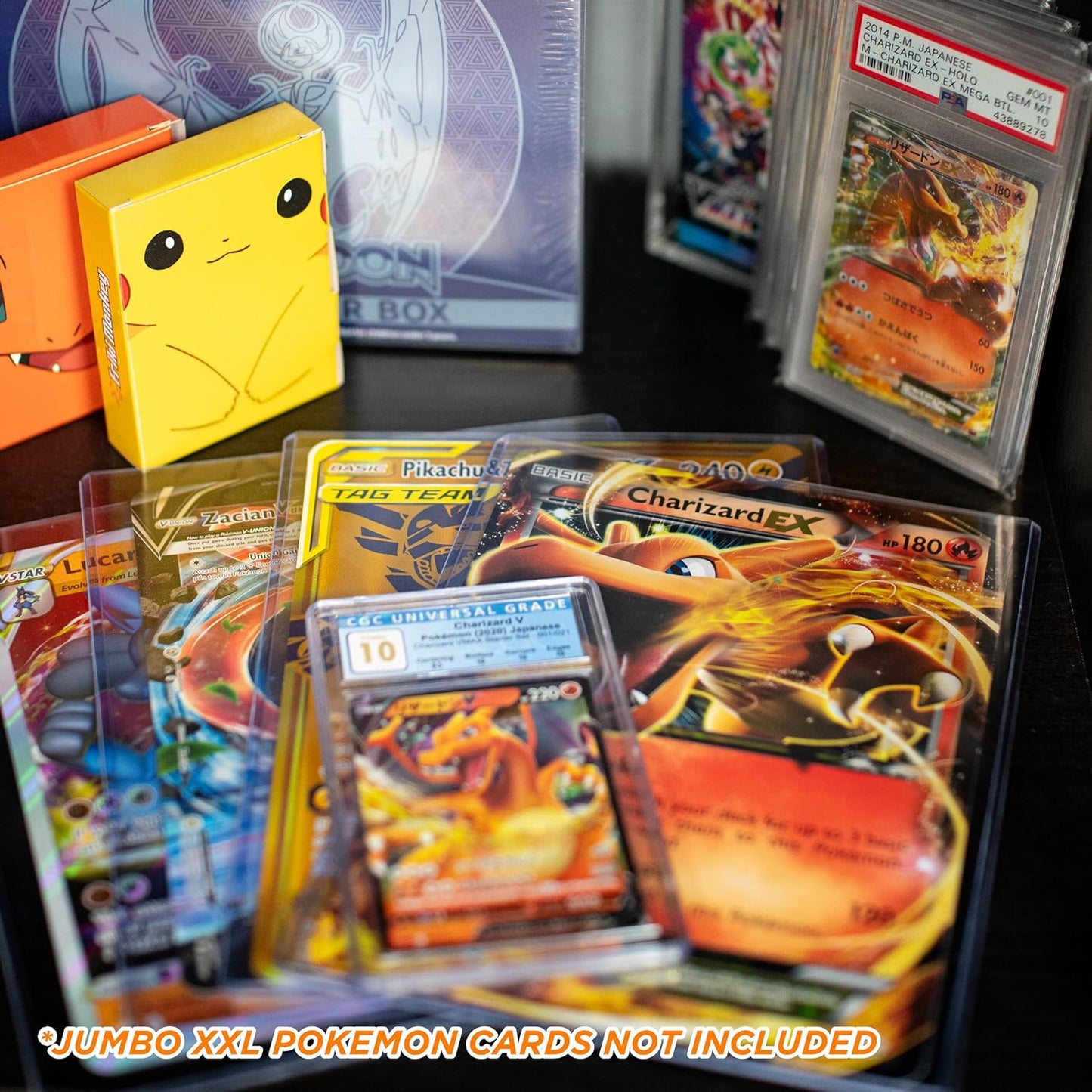 Toploader XXL - 154x208 mm for Pokémon - The Ultimate Protection for Your Best Collectibles - Friki Monkey