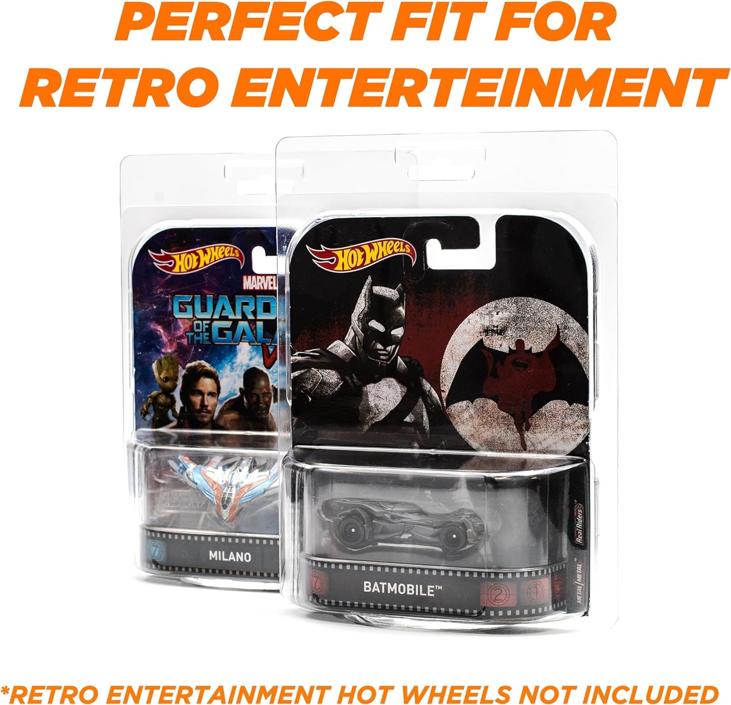 Protector Case Compatible with Retro Card - 166x133x51mm for Hot Wheels - The Ultimate Protection for Your Best Collectibles - Friki Monkey