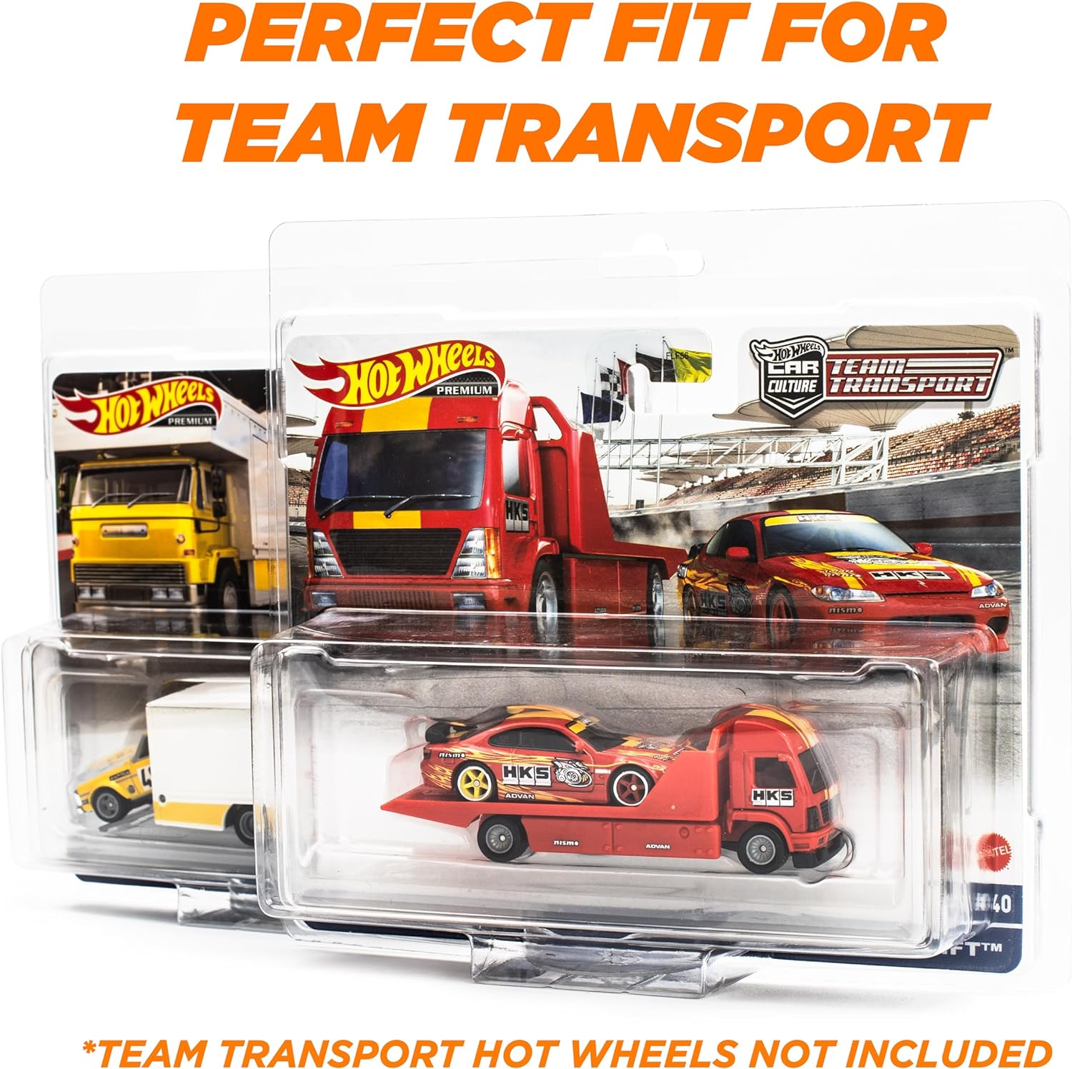 Protector Case Compatible with Team Transport  - 203x165x53mm for Hot Wheels - The Ultimate Protection for Your Best Collectibles - Friki Monkey