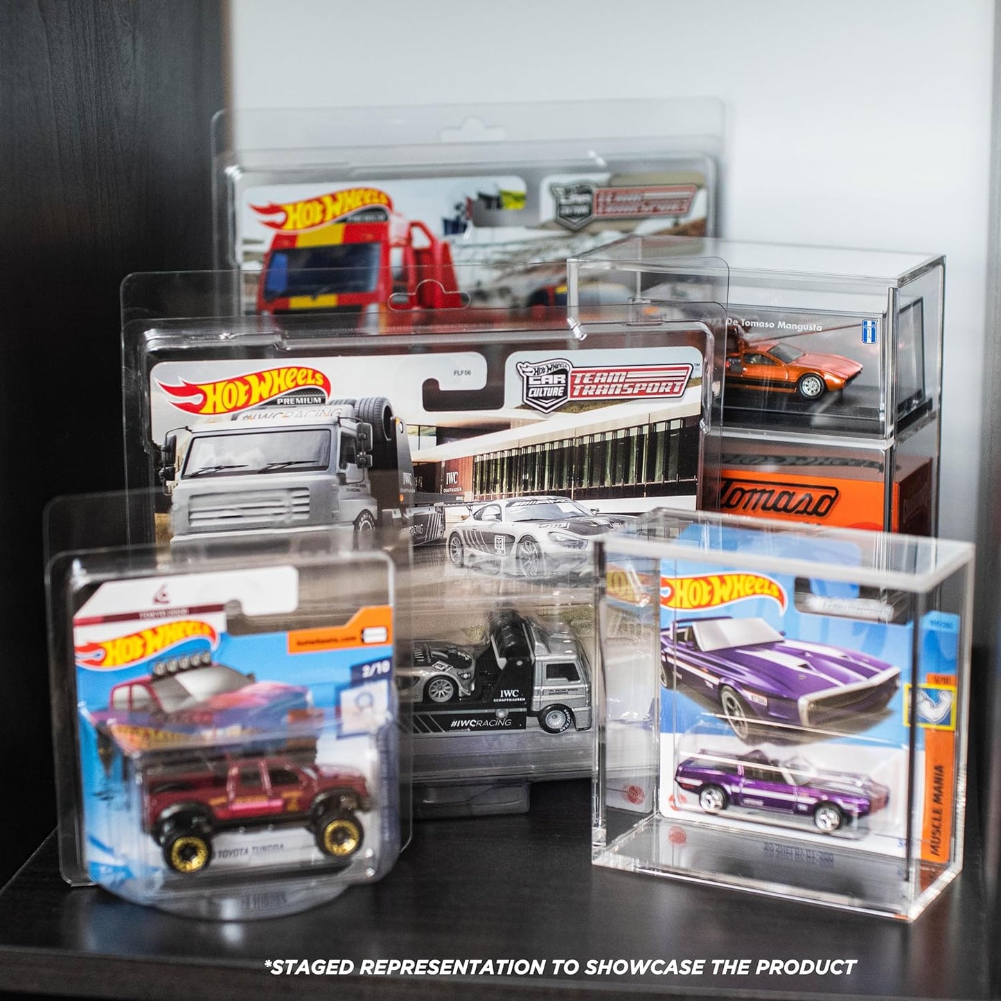 Protector Case Compatible with Team Transport  - 203x165x53mm for Hot Wheels - The Ultimate Protection for Your Best Collectibles - Friki Monkey