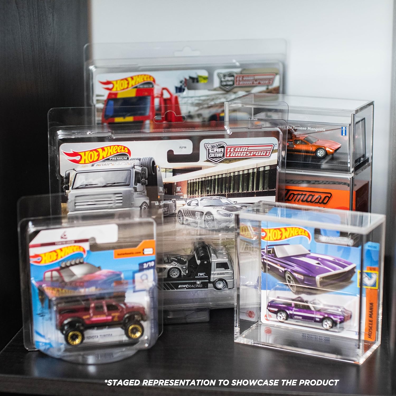 Protector Case Compatible with Team Transport  - 203x165x53mm for Hot Wheels - The Ultimate Protection for Your Best Collectibles - Friki Monkey