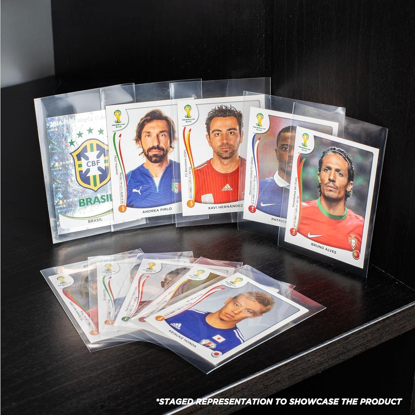 Sleeves for sticker - 56x81mm for Football Cards - The Ultimate Protection for Your Best Collectibles - Friki Monkey