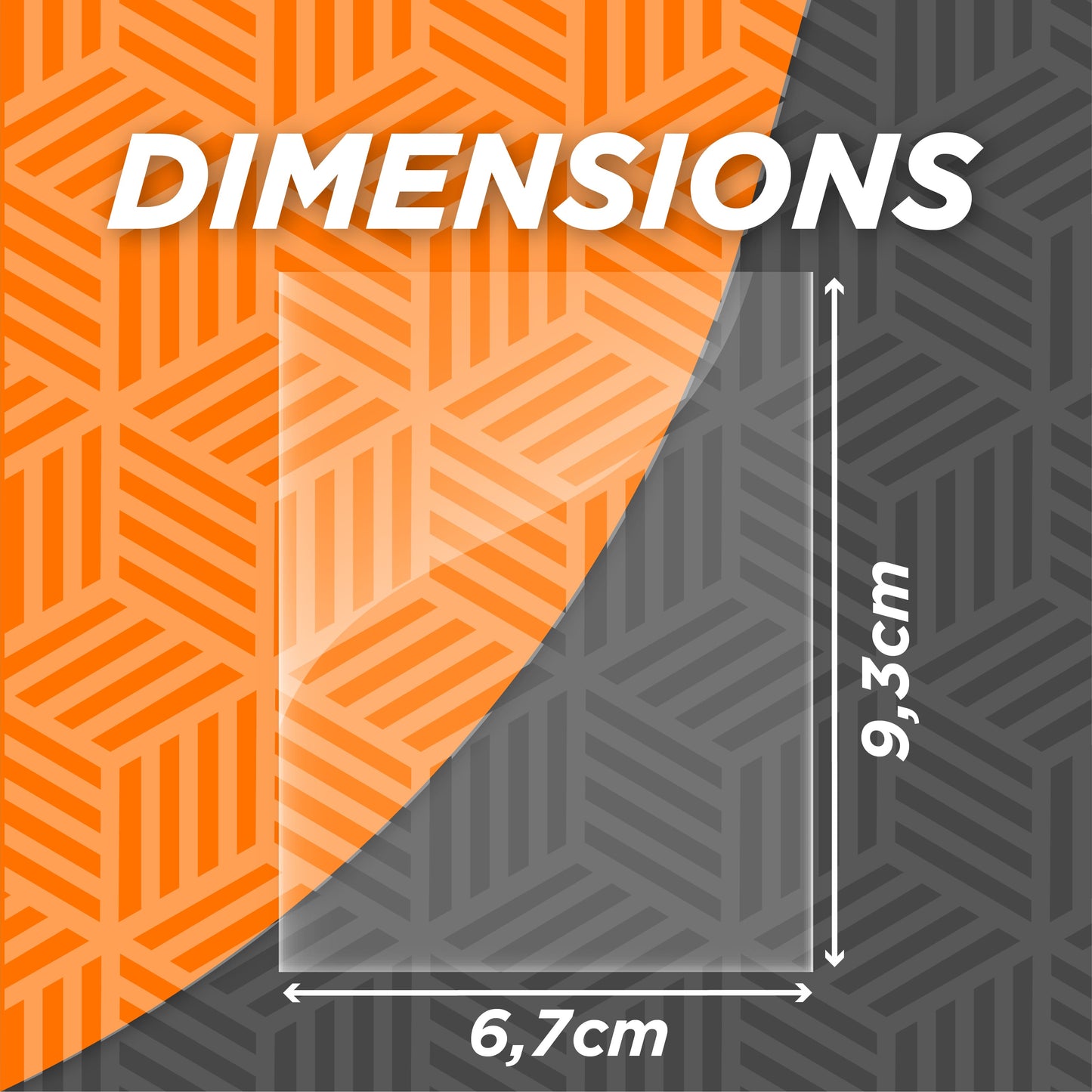 Fundas universales para cartas - 68x94 mm para cartas Pokémon, Magic The Gathering y Yugi-Oh - La máxima protección para tus mejores coleccionables