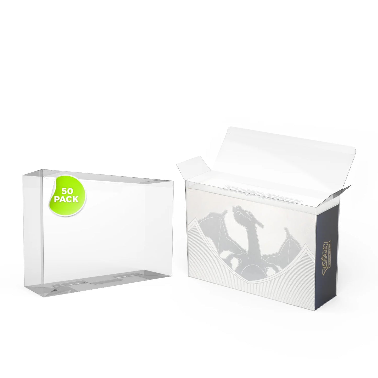 PET Protector Box for Pokémon Charizard Ultra Premium – Elite Protection (32x9.1x21.9 cm)