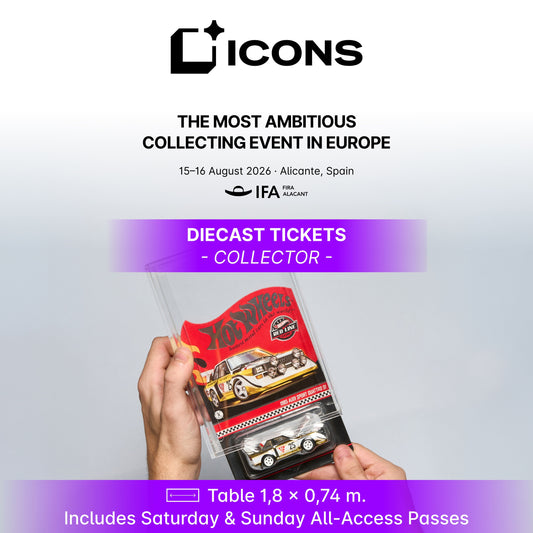ICONS 2026 - Vendor Registration (Diecast / Figures - Dolls / Retro)