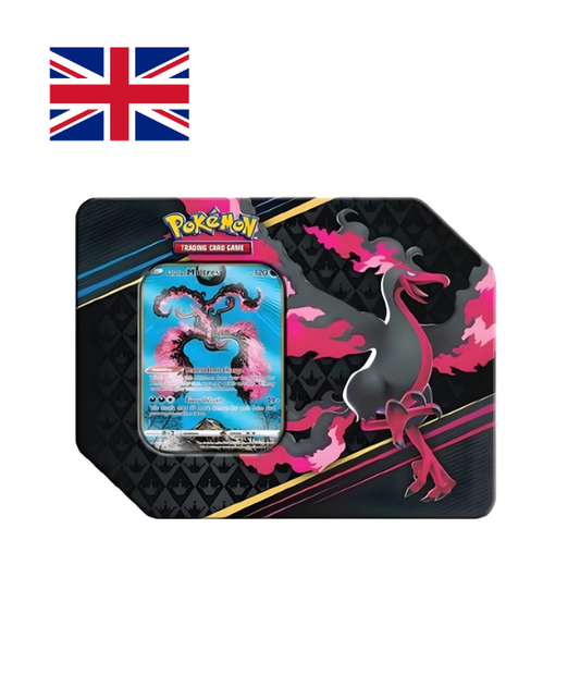Pokémon Tin | English | Moltres Galar Crown Zenith