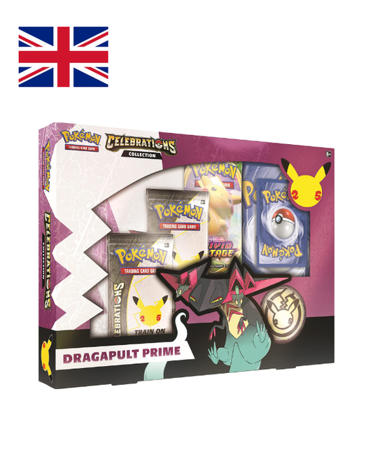 Pokémon Collection Box TCG | English | Celebrations Dragapult Prime