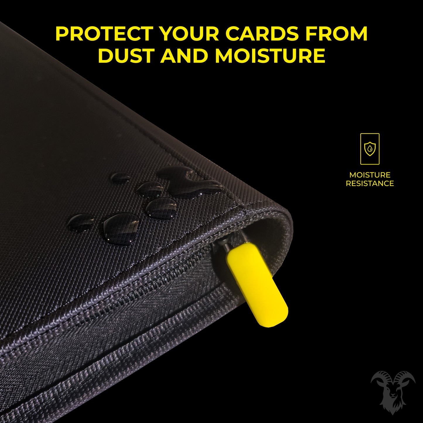 TCG Card Binder 3×3 – 360 Card Capacity with Zipper | GOATWARD