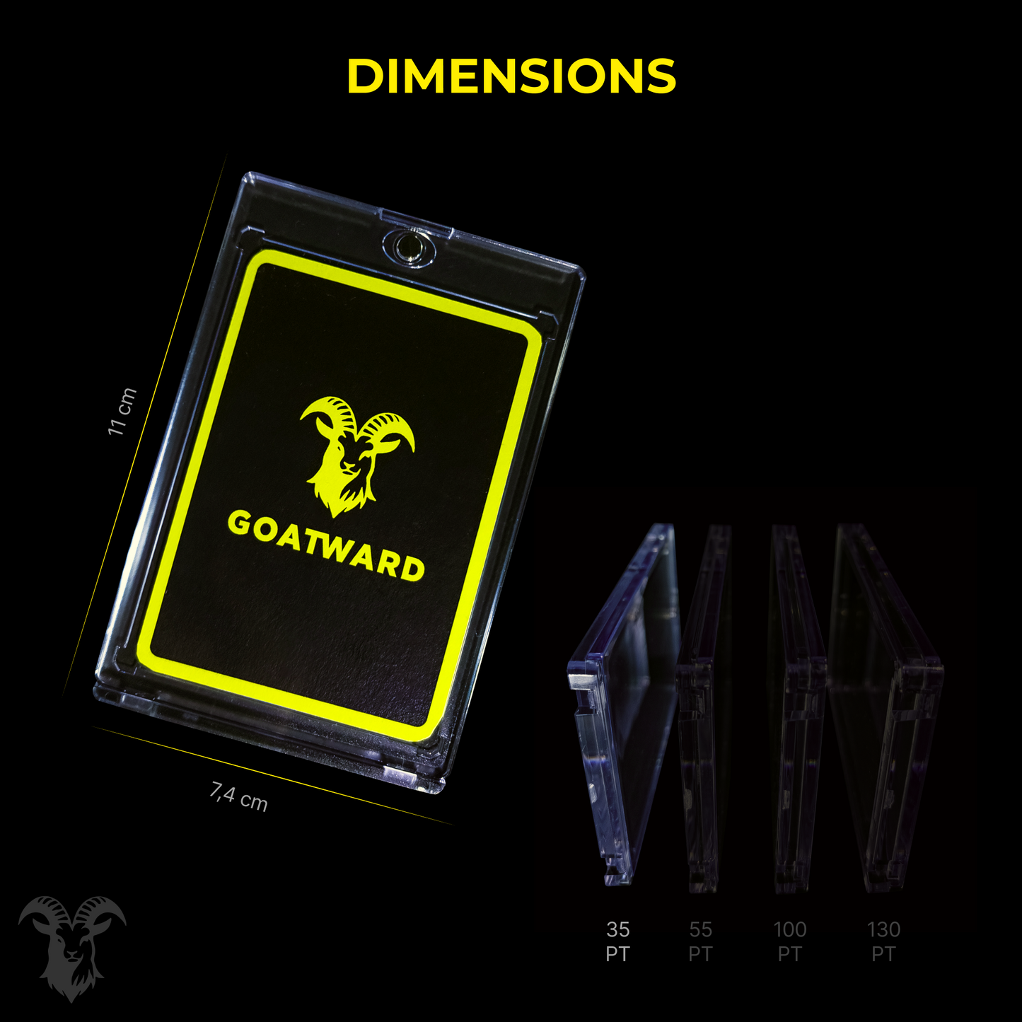 Magnetic Card Holder 35 PT | GOATWARD