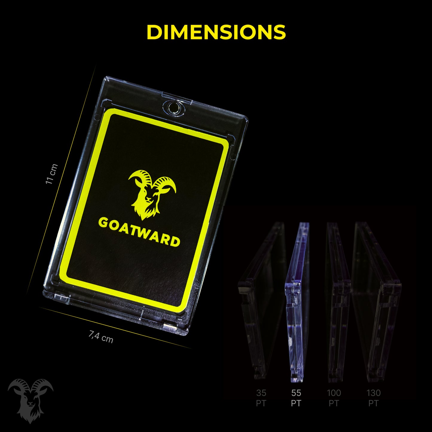 Magnetic Card Holder 55 PT | GOATWARD