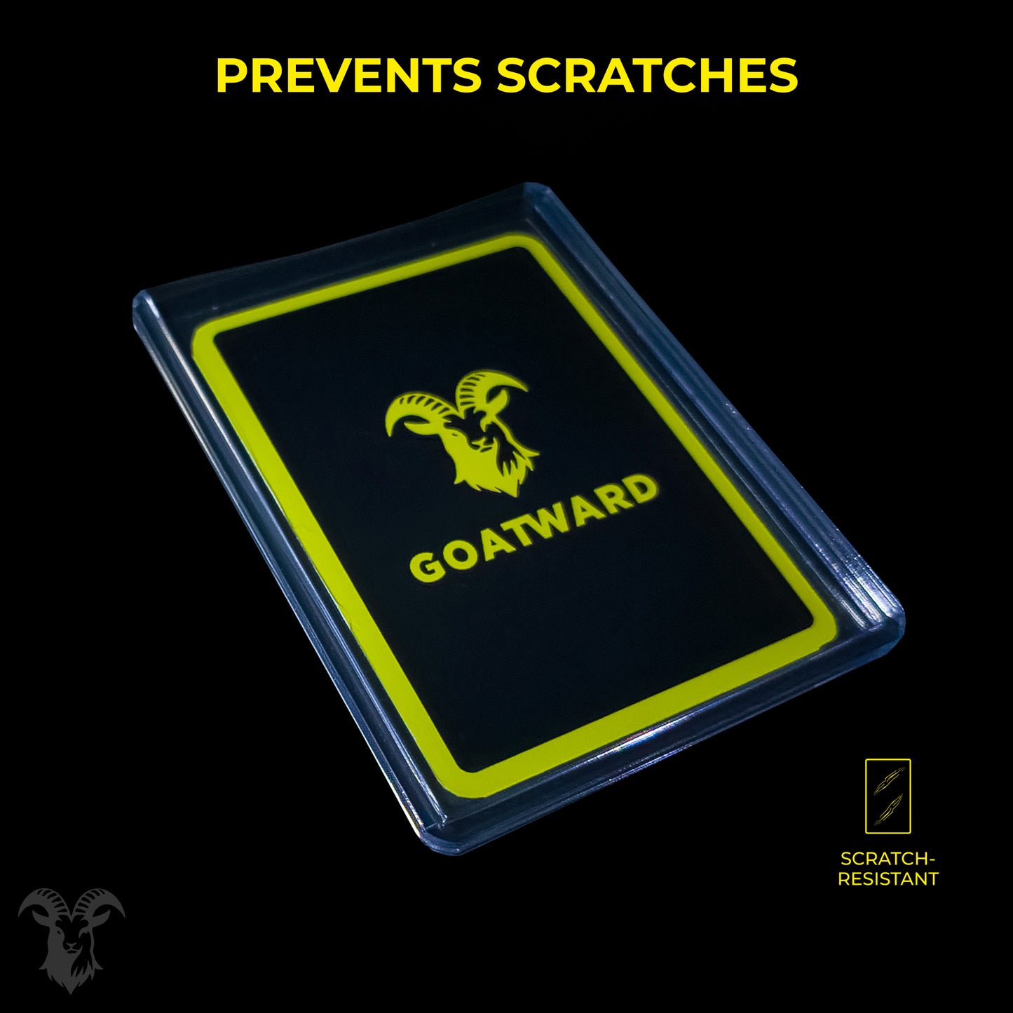 Toploaders 130PT Pack de 21 con Deck Box Negra | GOATWARD