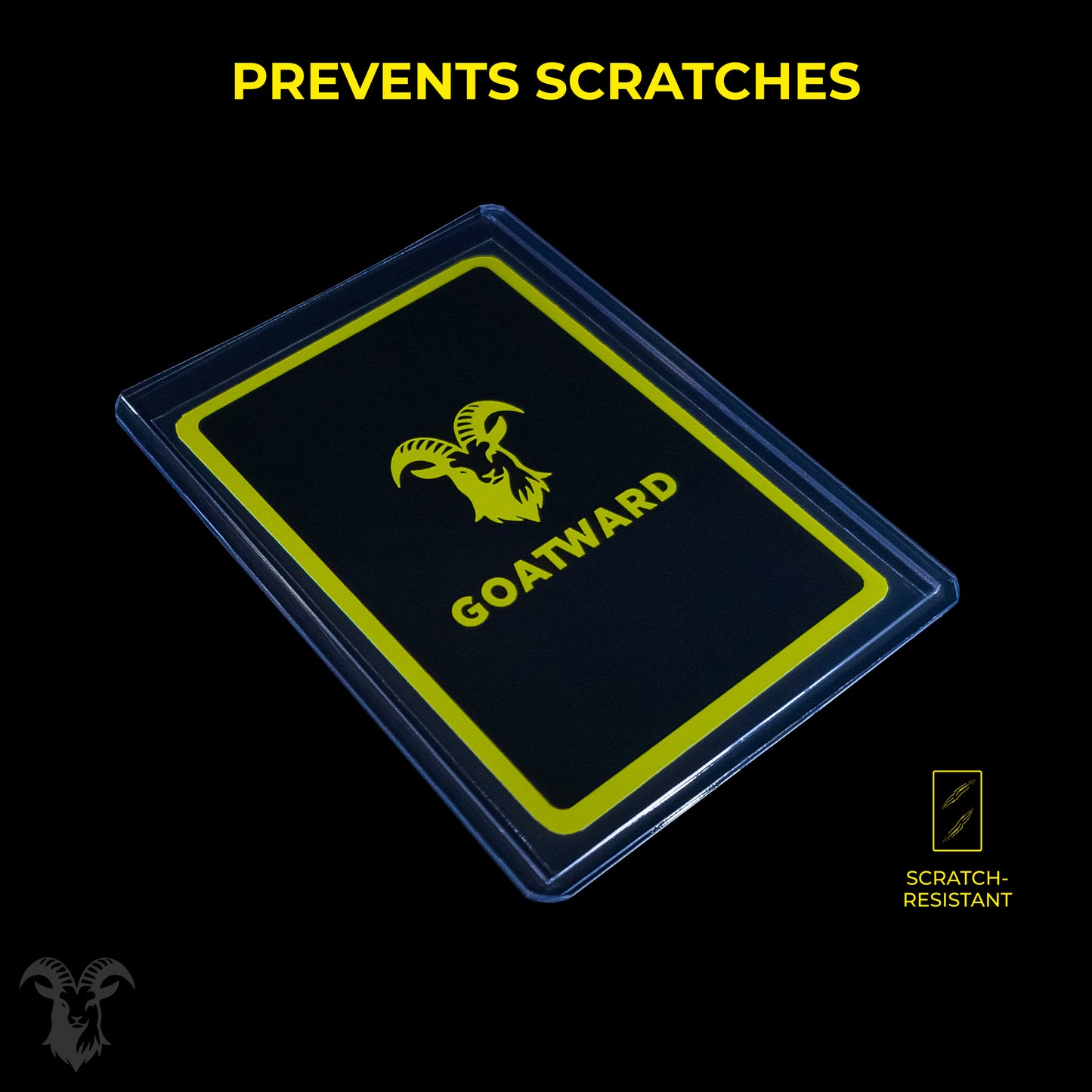 Toploaders 55PT Pack de 39 con Deck Box Negra | GOATWARD