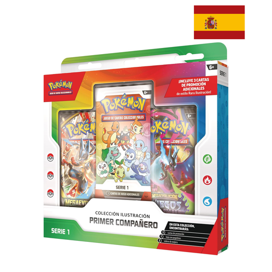 Pokémon First Partner Illustration Collection TCG | Spanish | Series 1