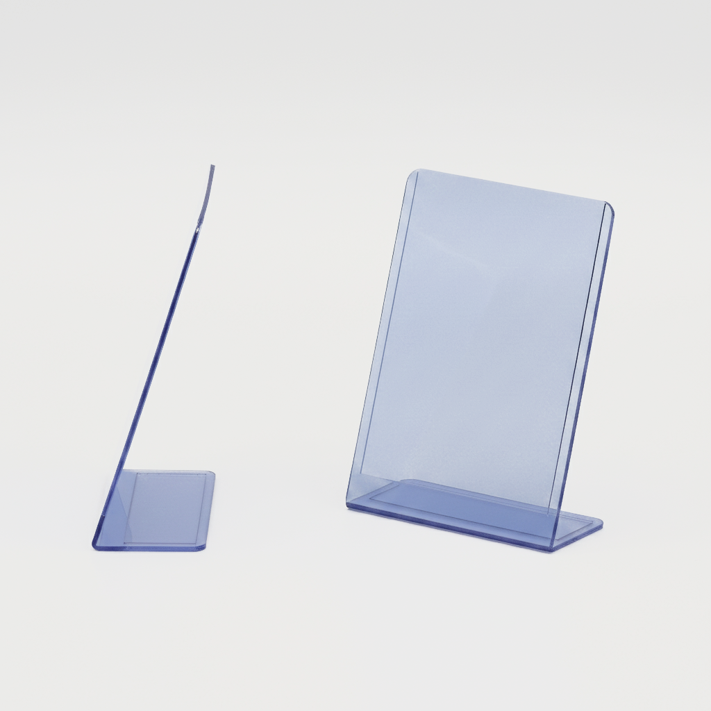 Toploader with Integrated Stand for TCG Cards