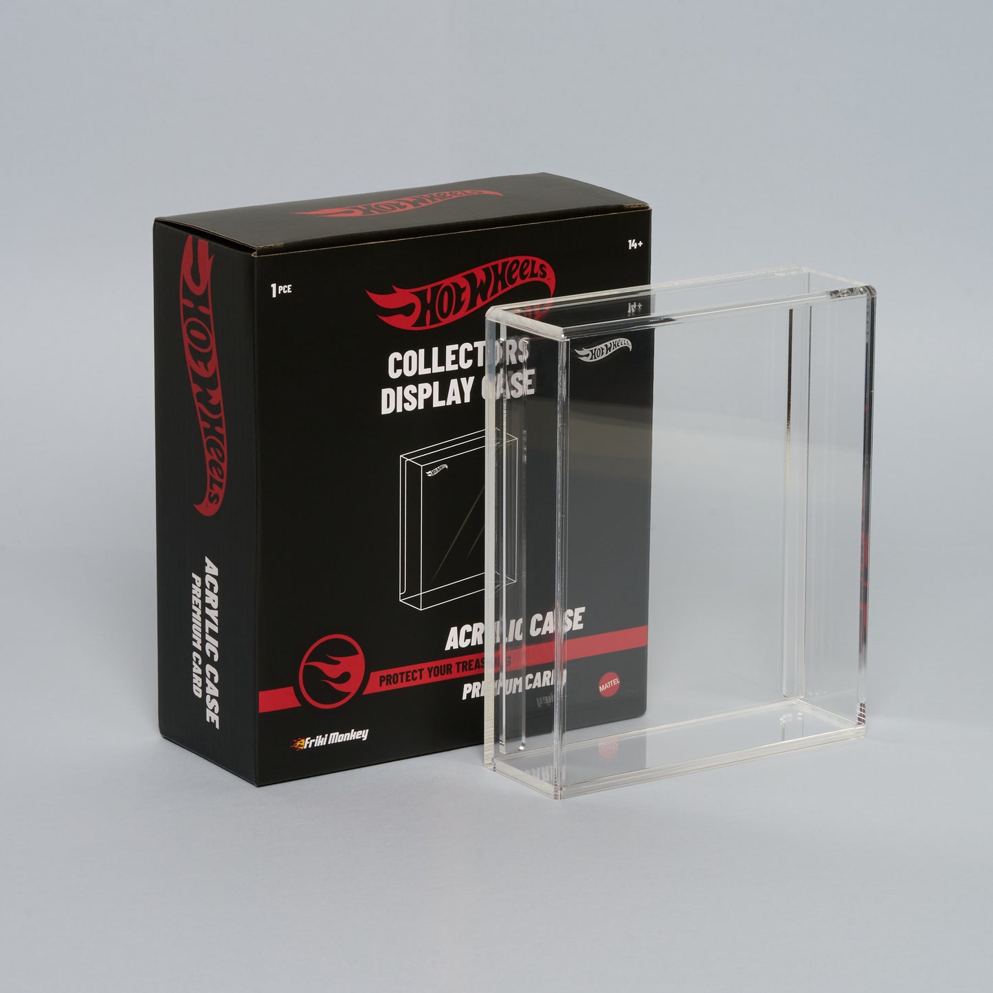 Hot Wheels™ Acrylic Display Case – Premium Card (1:64) – Premium Showcase for Collectors