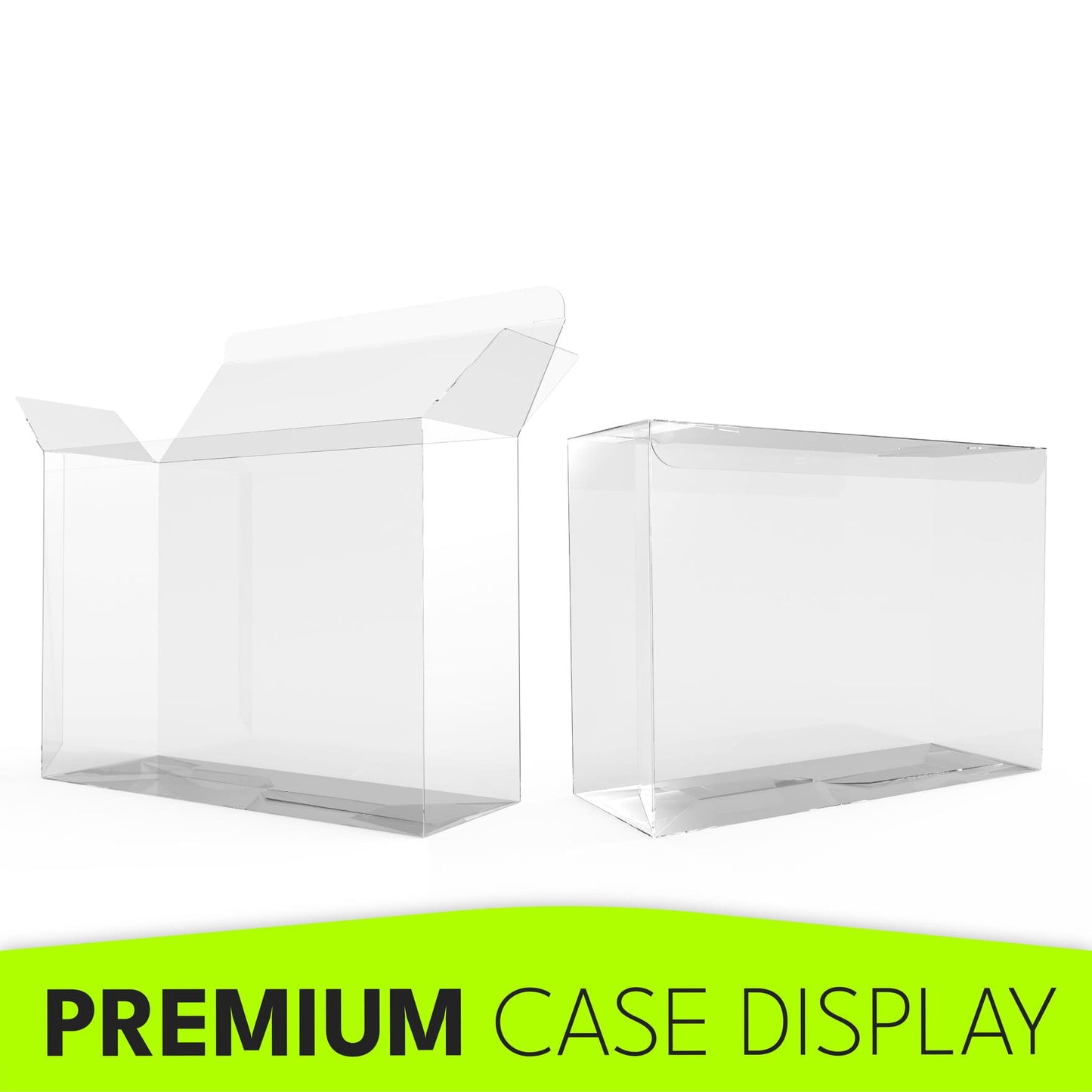 Caja Protectora de PET para LEGO BrickHeadz – Protector Premium para Cajas de LEGO (19.1 x 7.3 x 14.3 cm)
