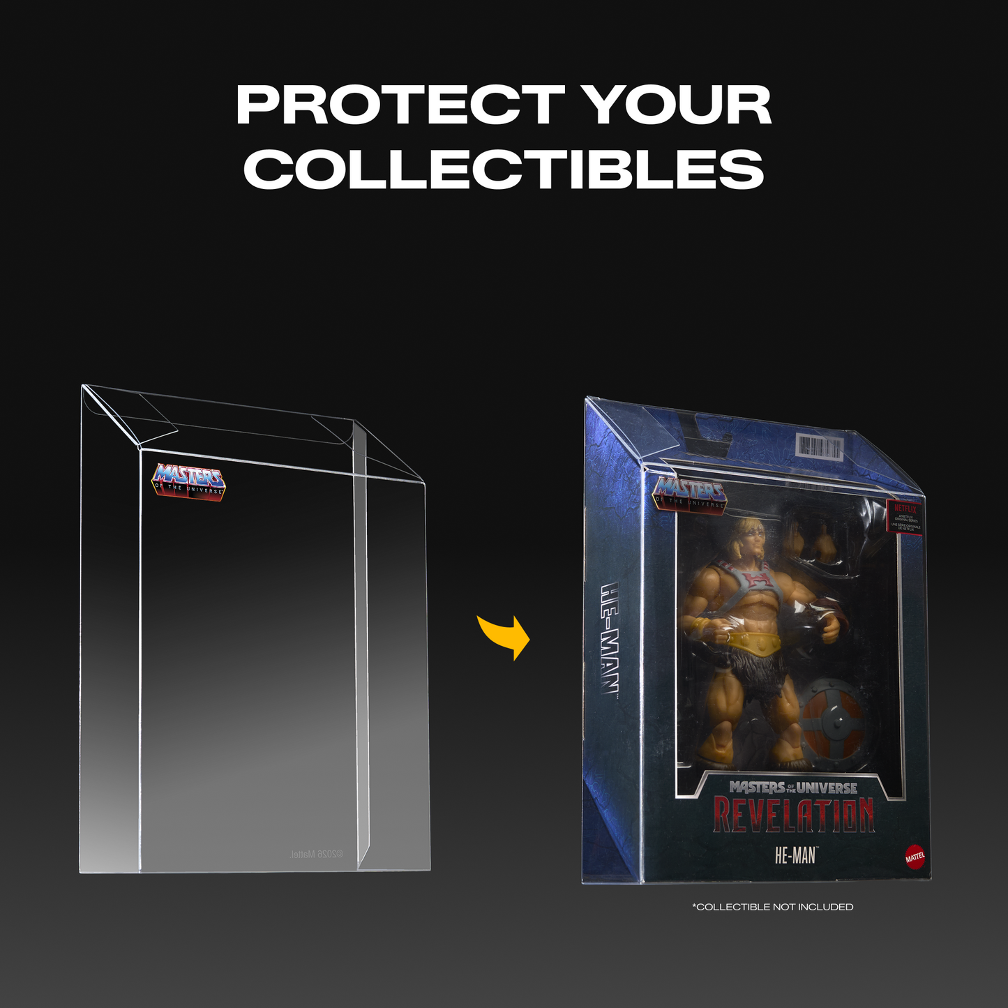 PRE-ORDER: Masterverse Figure PET Protectors (Pack of 6) – Official Masters of the Universe™