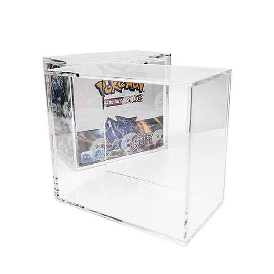 Display Acrilic Box Protector -  167x190x91mm for Pokémon - The Ultimate Protection for Your Best Collectibles - Friki Monkey