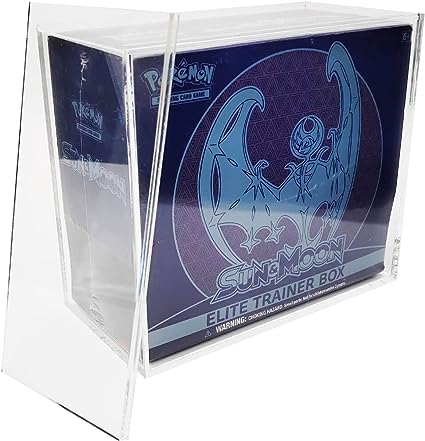 ETB Acrilic Box Protector - 125x136x77mm for Pokemon - The Ultimate Protection for Your Best Collectibles - Friki Monkey