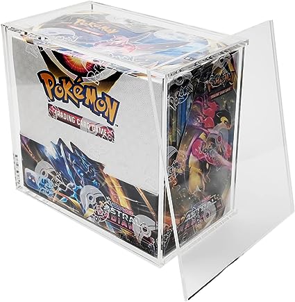 Display Acrilic Box Protector -  167x190x91mm for Pokémon - The Ultimate Protection for Your Best Collectibles - Friki Monkey