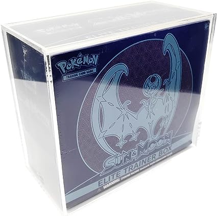 ETB Acrilic Box Protector - 125x136x77mm for Pokemon - The Ultimate Protection for Your Best Collectibles - Friki Monkey