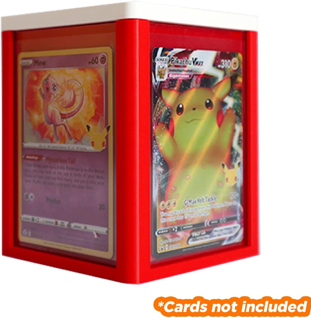 3D printed Storage box for universal cards (1 Unit) - 76x 102mm for Pokémon, Magic The Gathering and Yugi-Oh cards - The Ultimate Protection for Your Best Collectibles - Friki Monkey