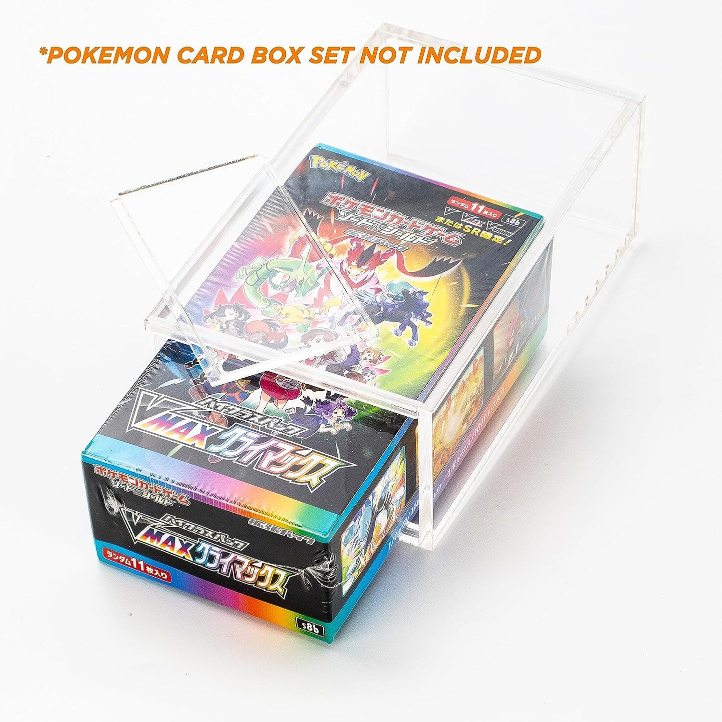 Display Acrilic Box Protector - 77x139x44mm for Pokémon - The Ultimate Protection for Your Best Collectibles - Friki Monkey