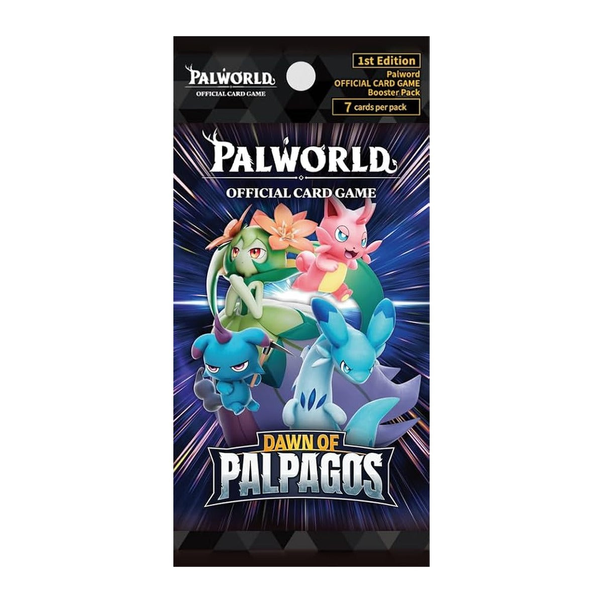 Palworld TCG Dawn of Palpagos booster pack – 7 cards