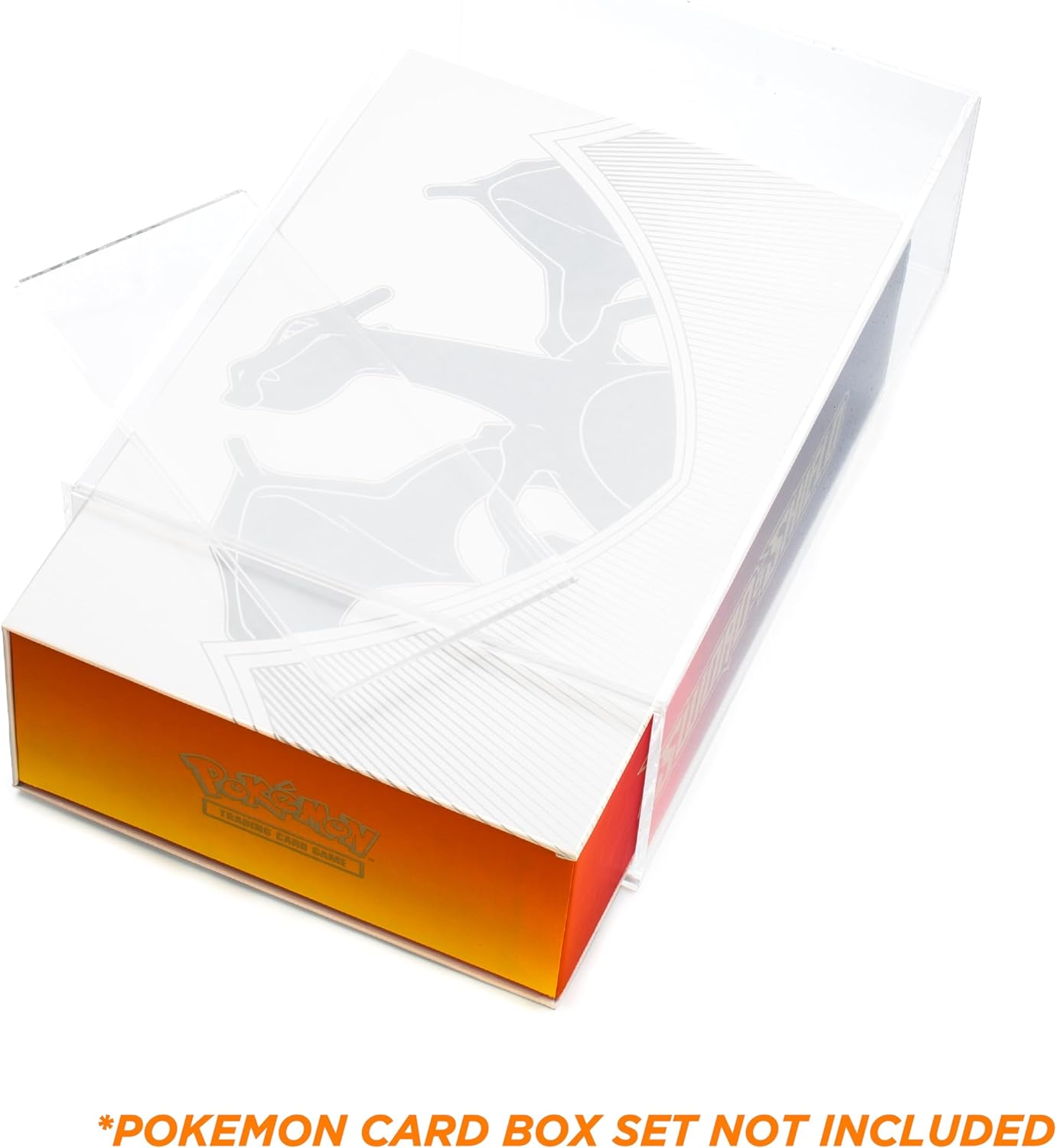 Ultra Premium Charizard Acrylic Box Protector - 320x209x90mm for Pokemon - The Ultimate Protection for Your Best Collectibles