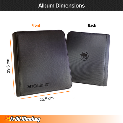 Toploader-Album 2×2 – 160 Toploader mit Reißverschluss | Friki Monkey
