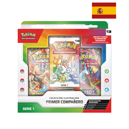 Pokémon First Partner Illustration Collection TCG | Spanish | Series 1