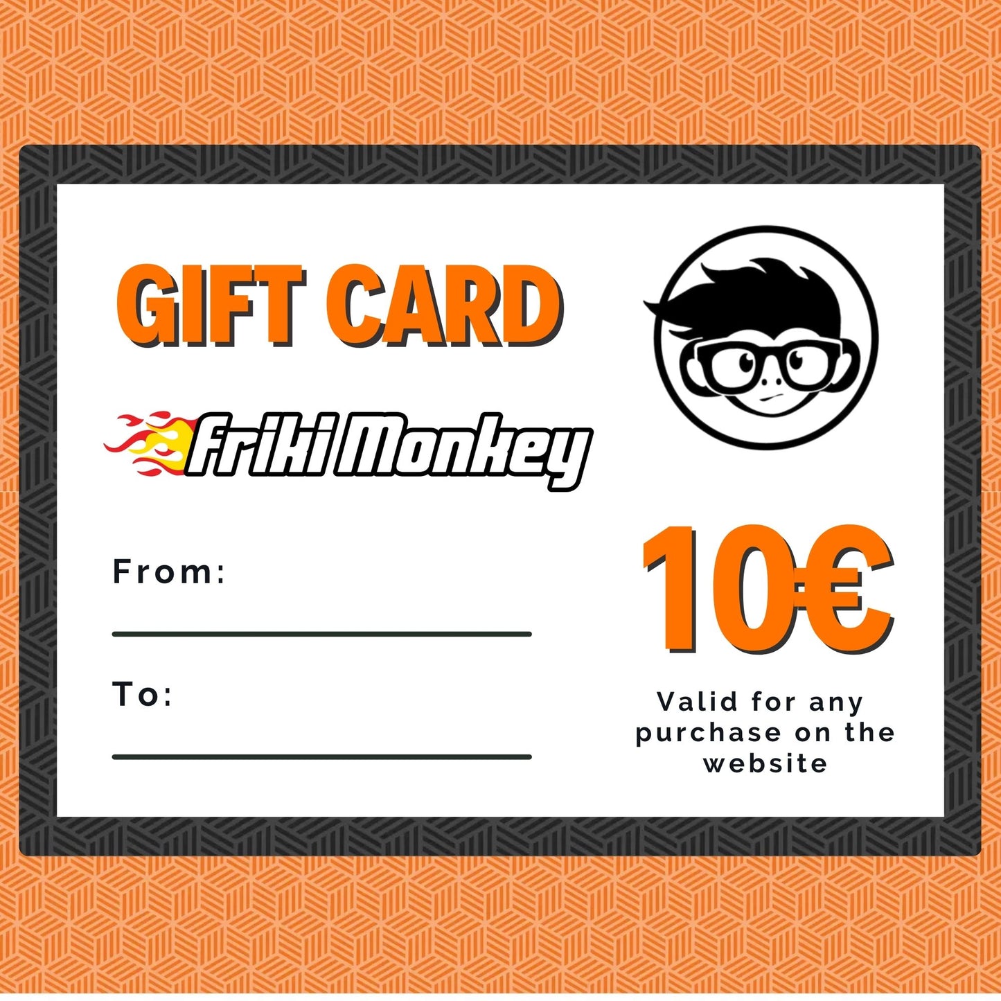 Friki Monkey Geschenkkarte – Das perfekte Geschenk für Sammler!