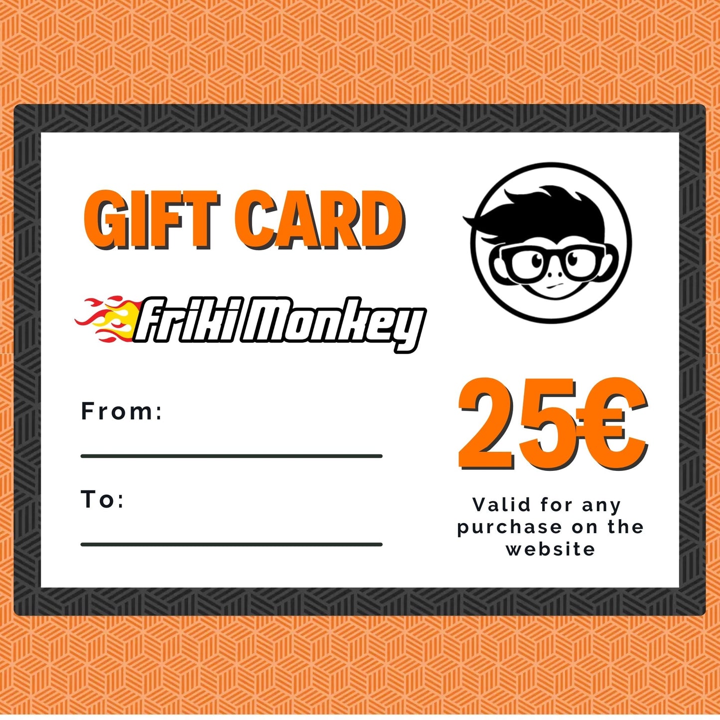 Friki Monkey Geschenkkarte – Das perfekte Geschenk für Sammler!