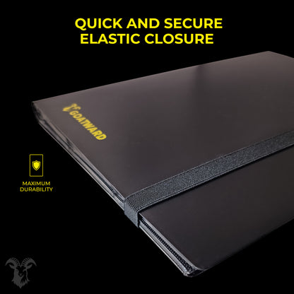 TCG Card Binder 3×3 – 360 Card Capacity with Elastic Band | GOATWARD