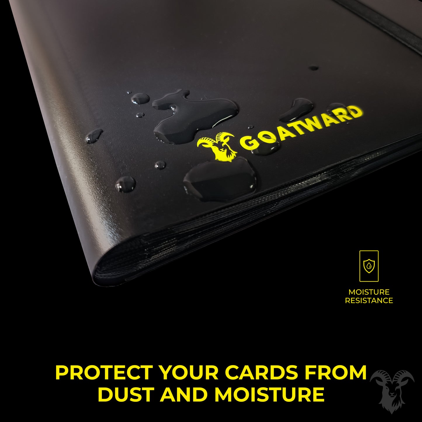 TCG Card Binder 3×3 – 360 Card Capacity with Elastic Band | GOATWARD