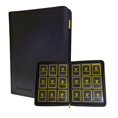TCG Card Binder 3×3 – 360 Card Capacity with Zipper | GOATWARD