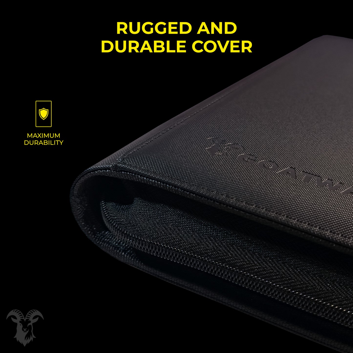 Toploader Binder 3×3 – 360 Toploaders with Zipper | GOATWARD