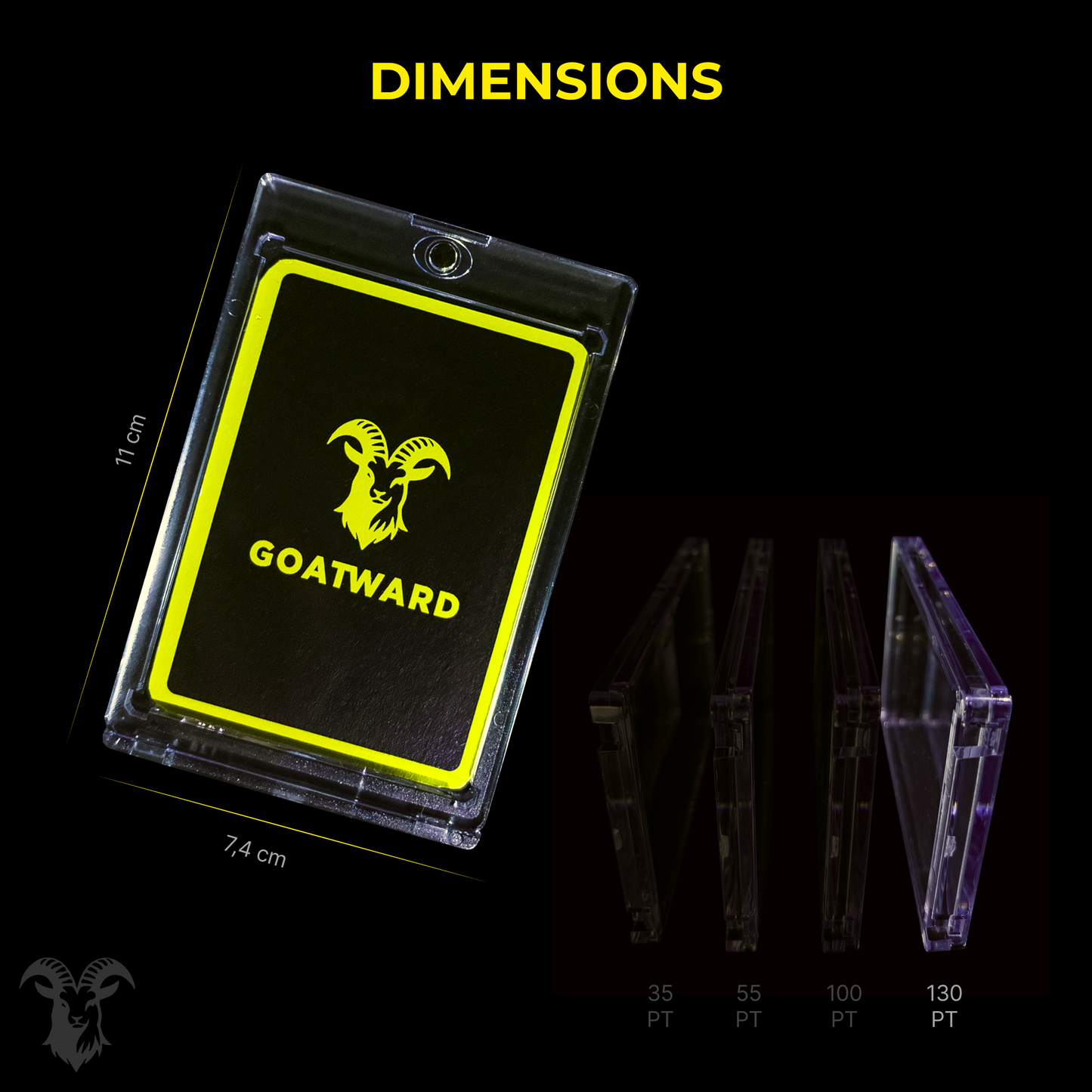 Magnetic Card Holder 130 PT | GOATWARD