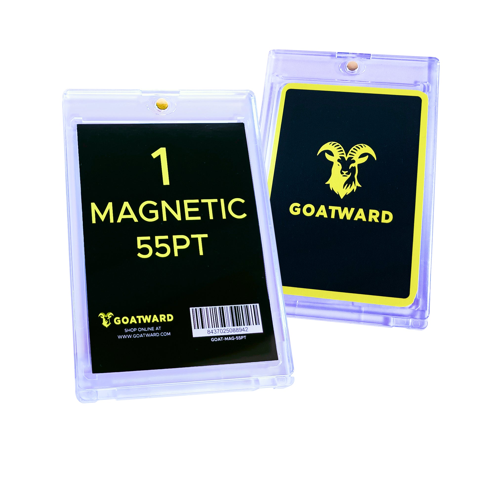 Set De 6 Fundas Magnéticas Transparentes Para Cartas De 35PT – Protección UV Con Cierre Imantado, Incluye Soportes Para Exhibir