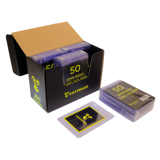 Semi-Rigid Card Holder 200 Units | GOATWARD