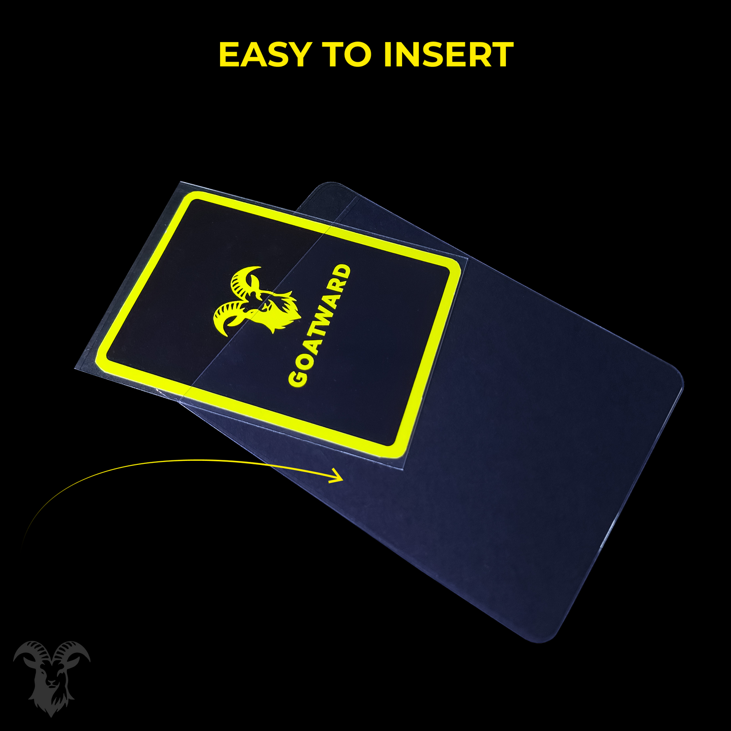Semi-Rigid Card Holder 200 Units | GOATWARD
