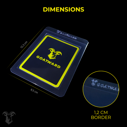 Semi-Rigid Card Holder 200 Units | GOATWARD