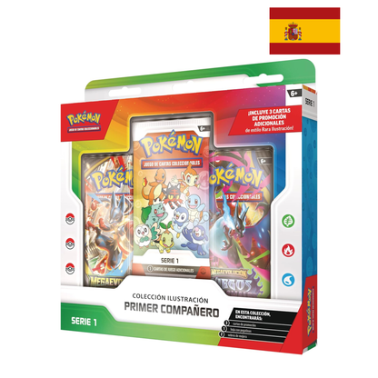 Pokémon First Partner Illustration Collection TCG | Spanish | Series 1
