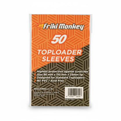 Resealable Toploader Sleeves for TCG (Standard 35pt)