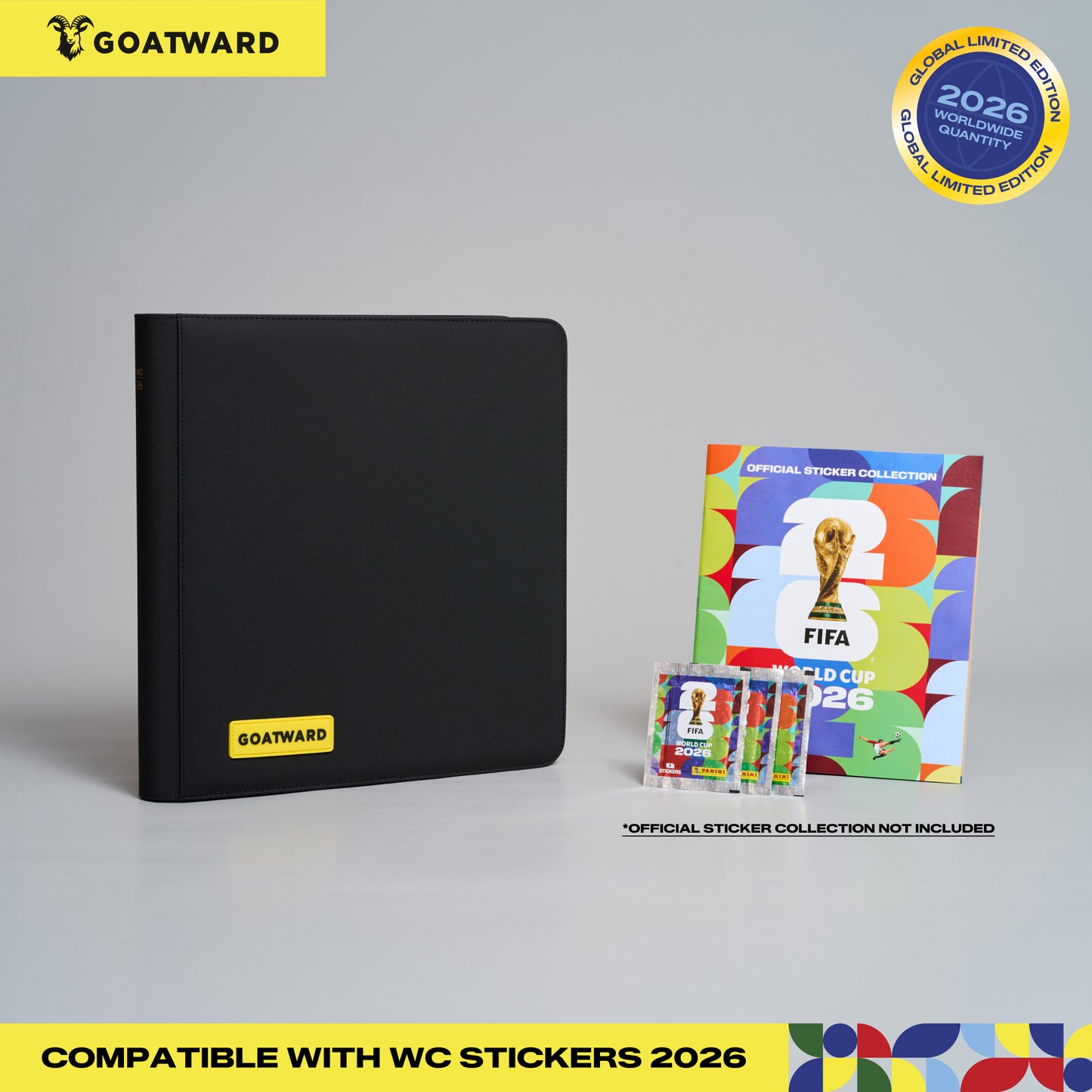 PREVENTA: Álbum Premium de Colección de Stickers World Cup 26 | 2026 - Unidades Limitadas