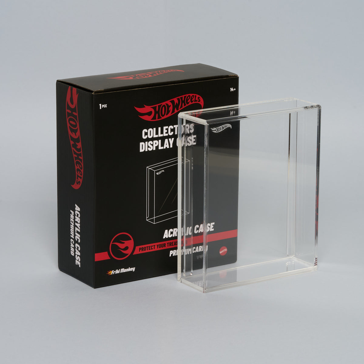 hot wheel aufbewahrung Wheels Acryl Vitrine – Premium (1:64) Farbe:Weiß Alcorn Adaptive Citybikes