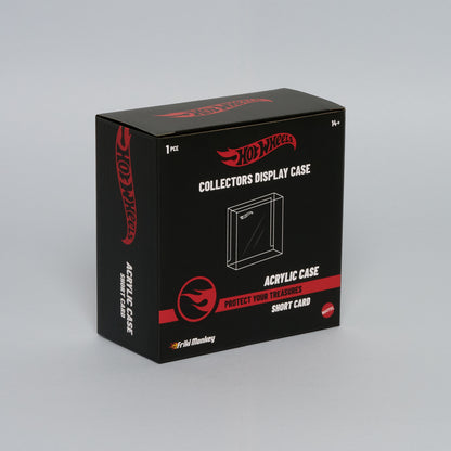 [Exclusive Drop] Hot Wheels™ Acrylic Display Case – Short Card (1:64) – Premium Showcase for Collectors